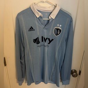 Sporting Kansas City long sleeve collared jersey